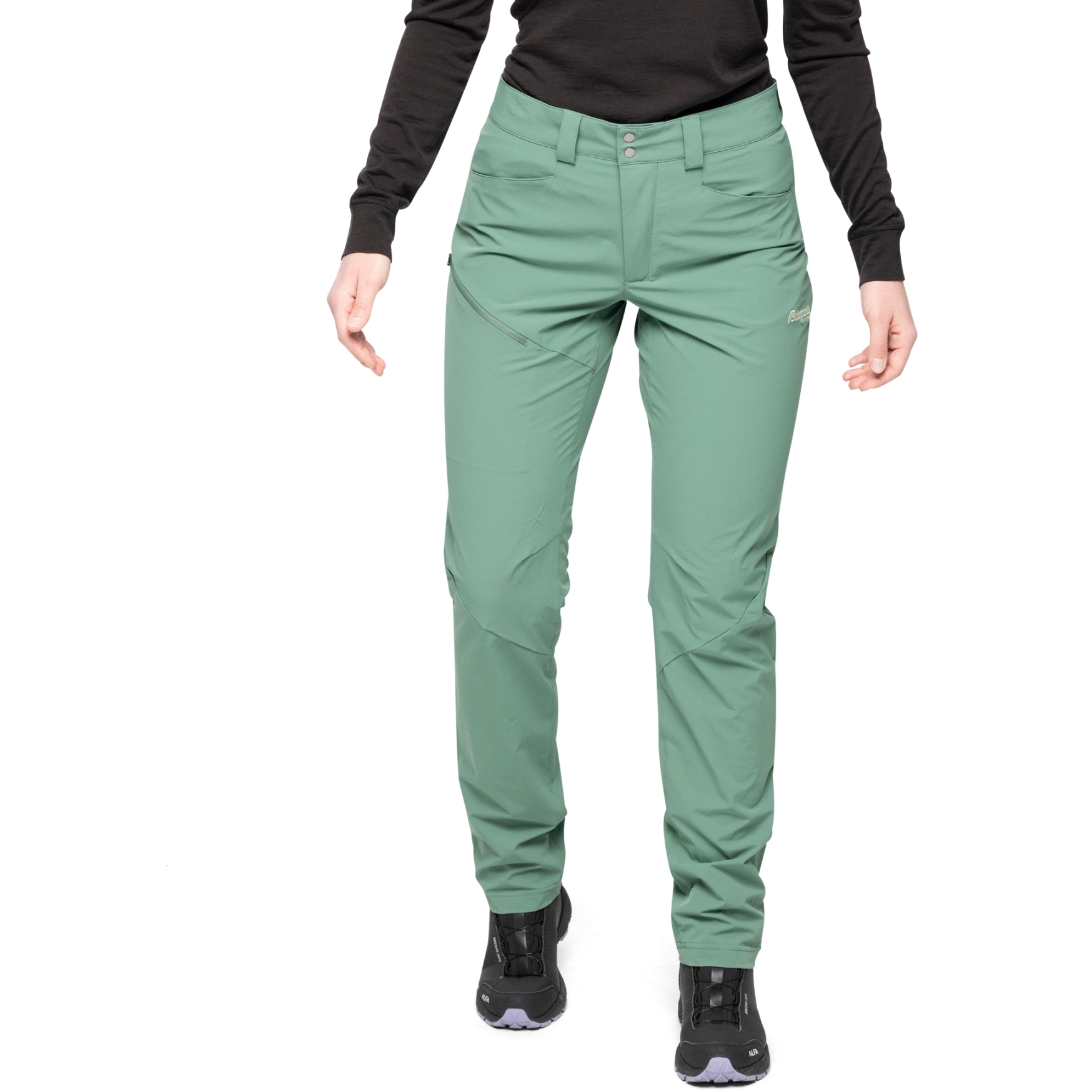 Bild von Bergans Vandre Light Softshell Hose Damen - dark jade green