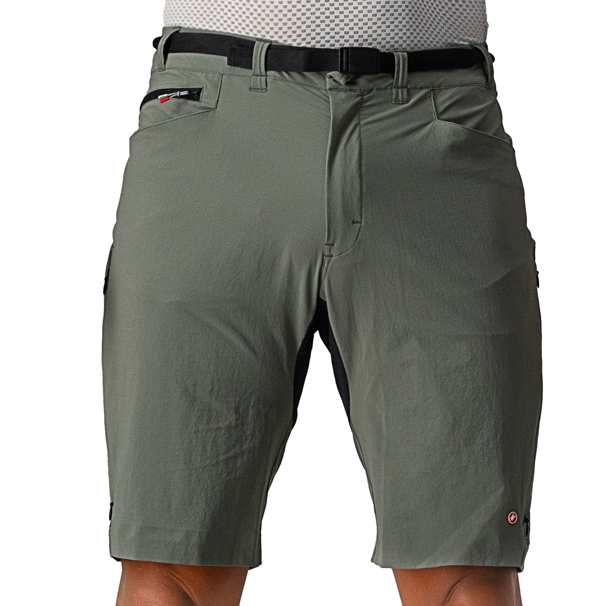 Picture of Castelli Unlimited Trail Baggy Shorts - forest grey 089