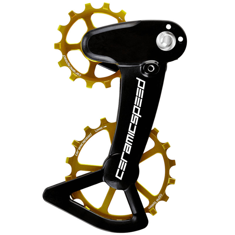 Image of CeramicSpeed OSPW X Pulley Wheels for Shimano XT/XTR 12-speed - gold