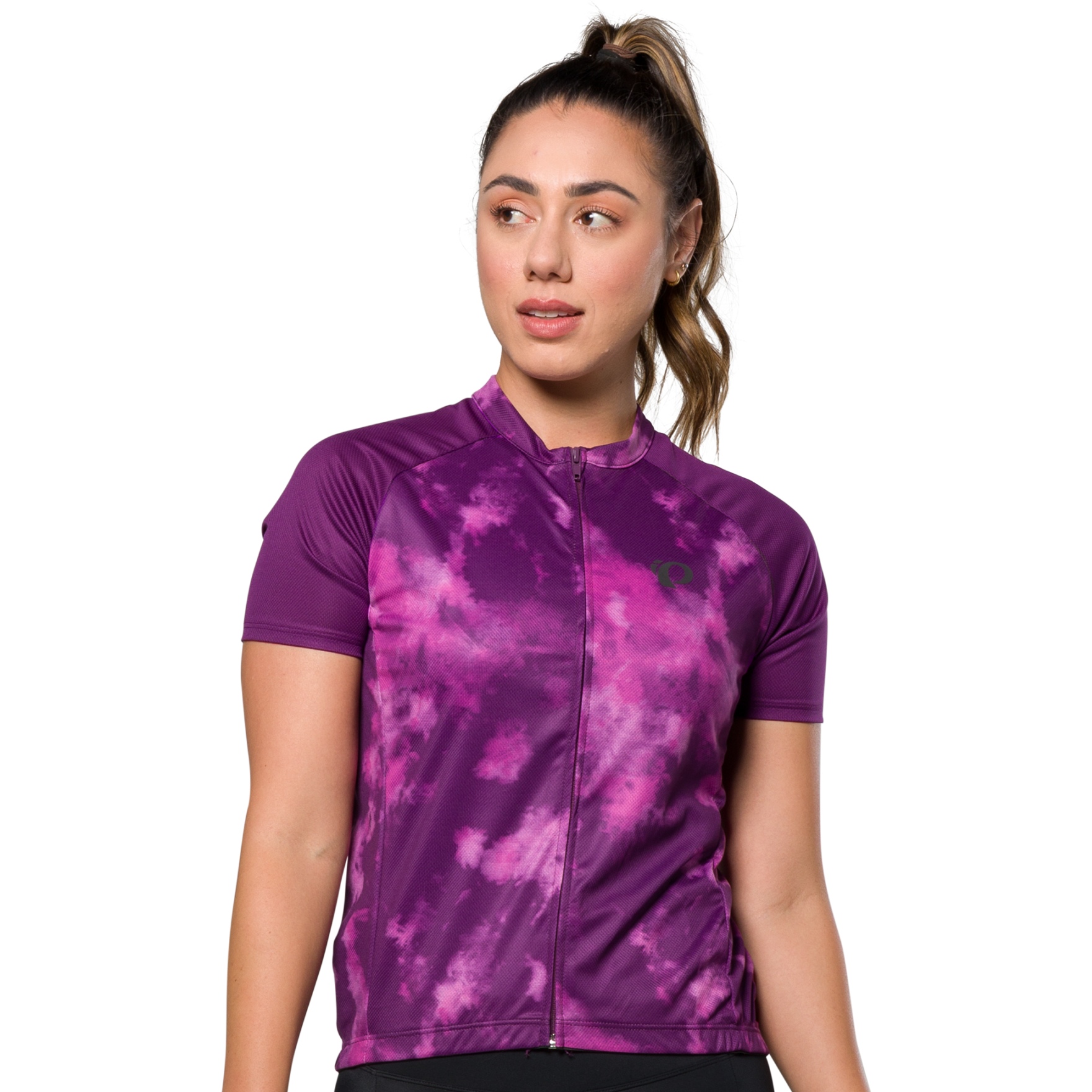 Picture of PEARL iZUMi Quest Graphic Jersey Women 11222408 - dark violet spectral - AAW