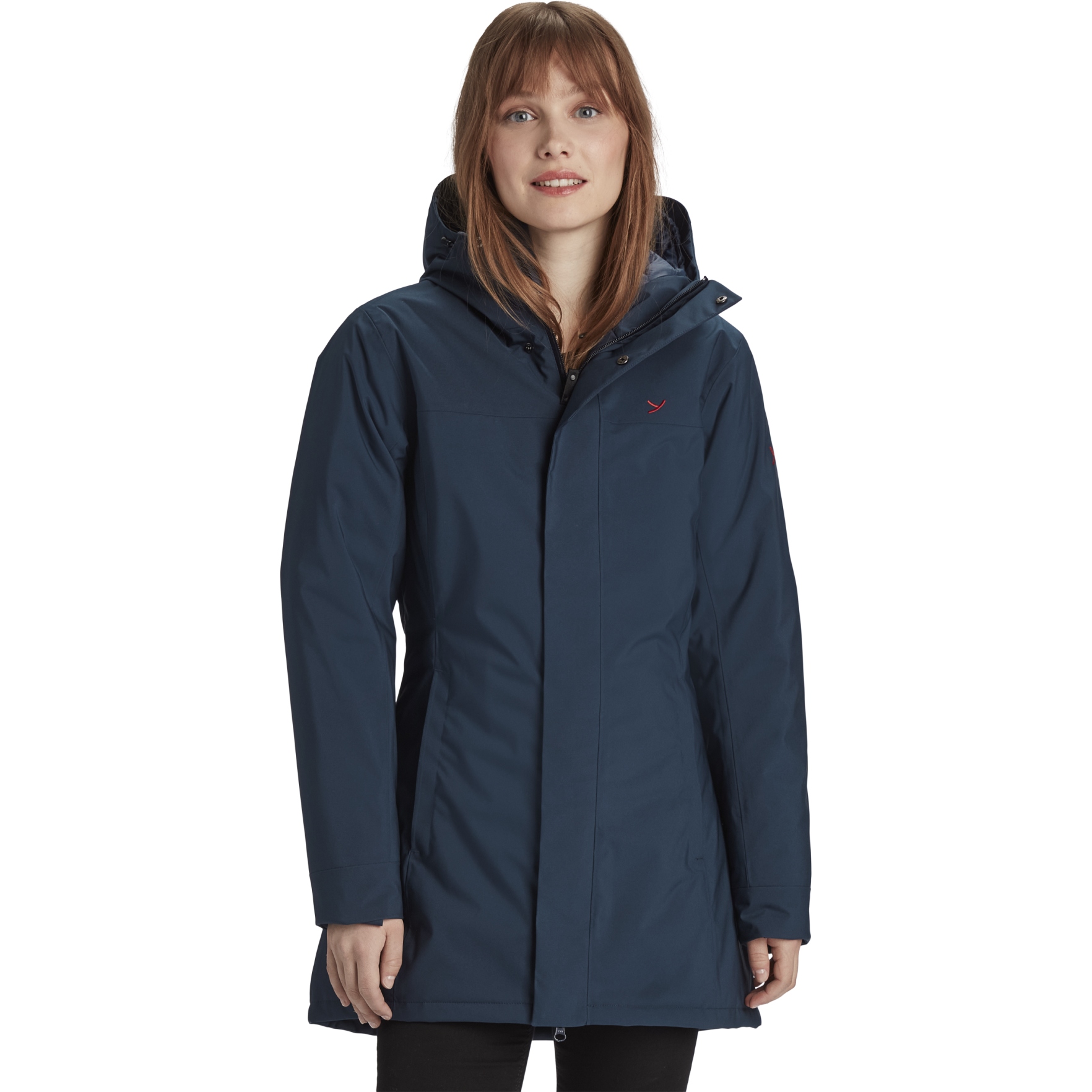 Image of Y by Nordisk Mani Down Coat Women - dress blue