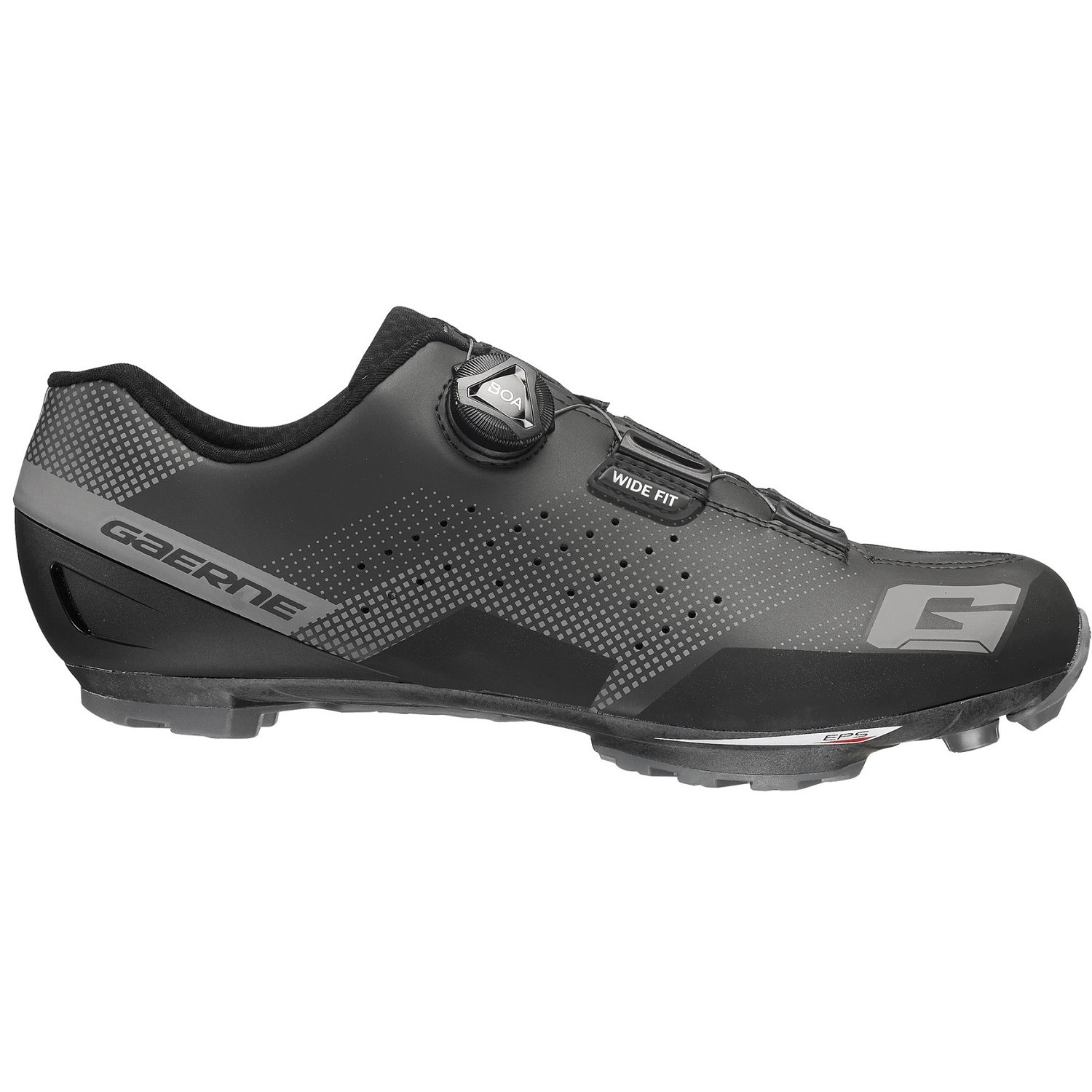 Picture of Gaerne Carbon G.HURRICANE Wide MTB Shoe - Black