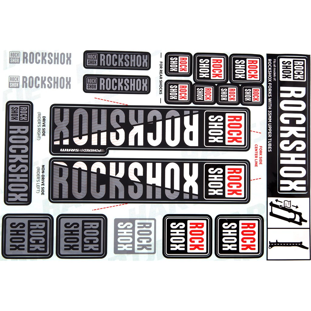 Stickers rockshox deals pike 2018