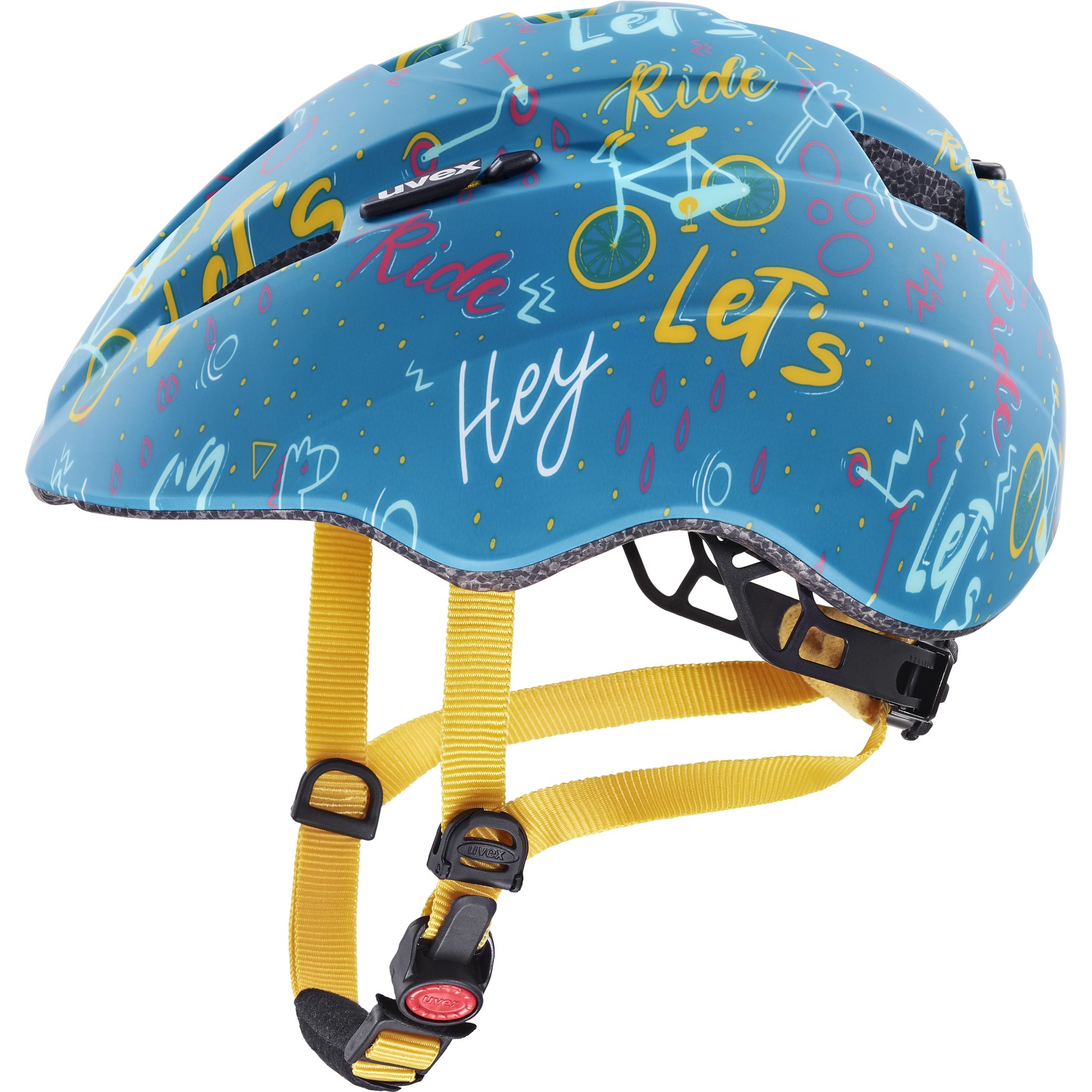 Picture of Uvex kid 2 cc Kids Helmet - let&#039;s ride matt