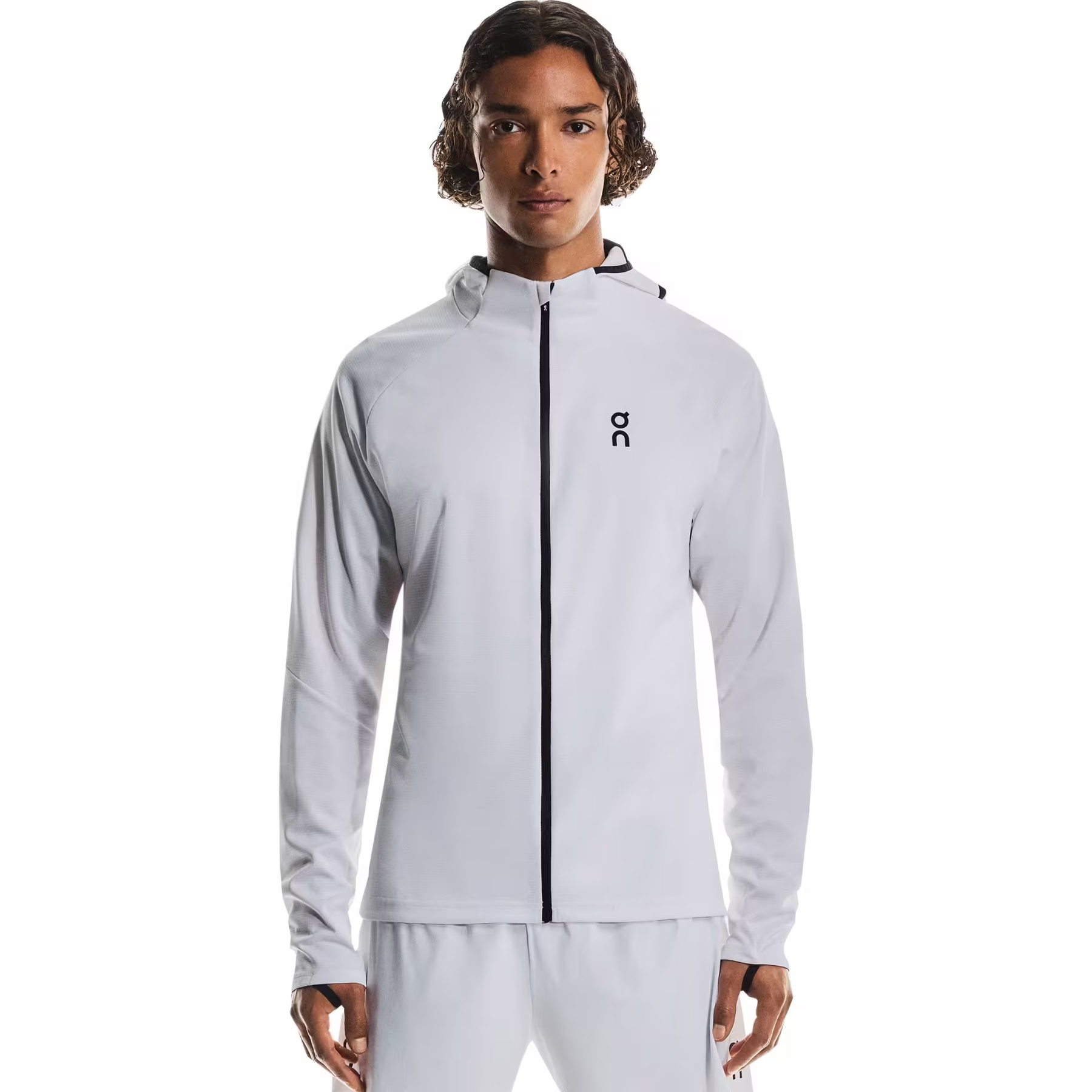 On Climate Zip Hoodie Men - White | BIKE24