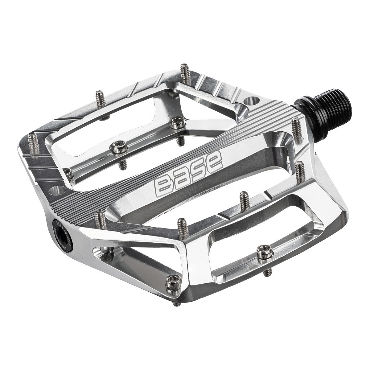 Reverse Components BASE Flat Pedals - silver | BIKE24