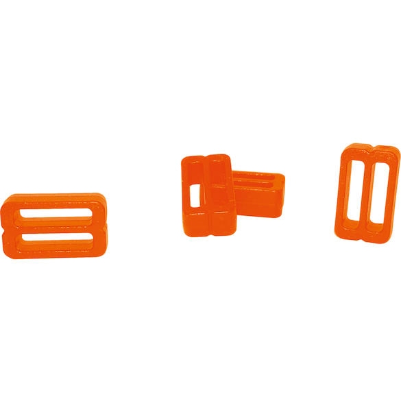 Foto de FixPlus Strapkeeper para Correas de 23 cm - 4 Piezas - naranja