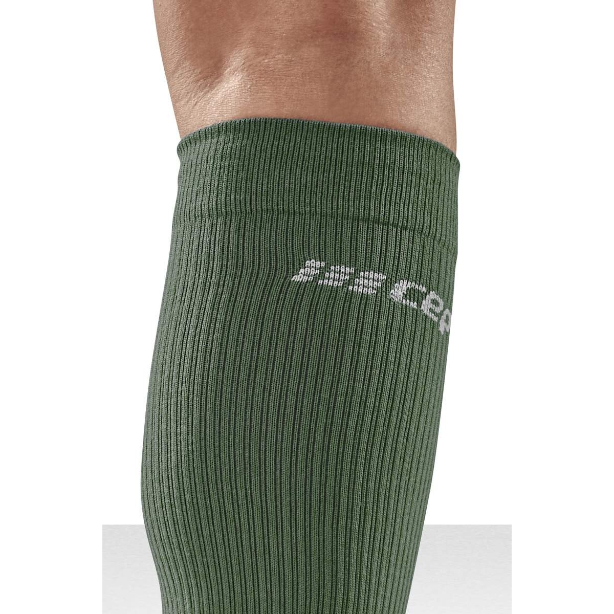 CEP Chaussettes de Compression Femme - Ultralight Short - flash green/black