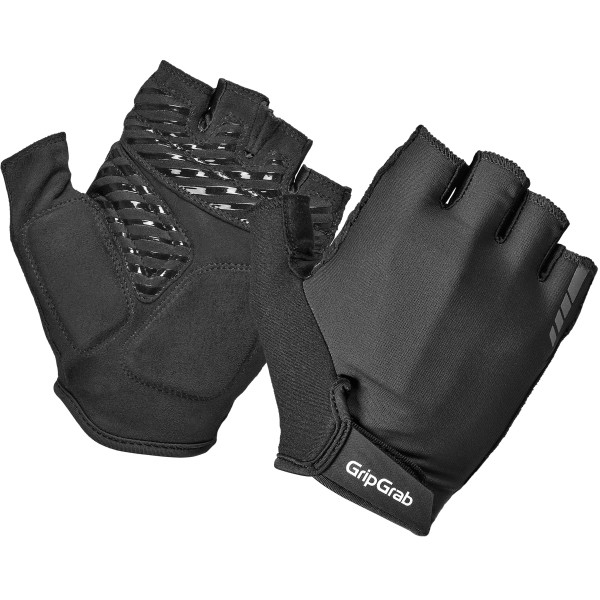 Picture of GripGrab ProRide RC Max Padded Short Finger Summer Gloves - Black