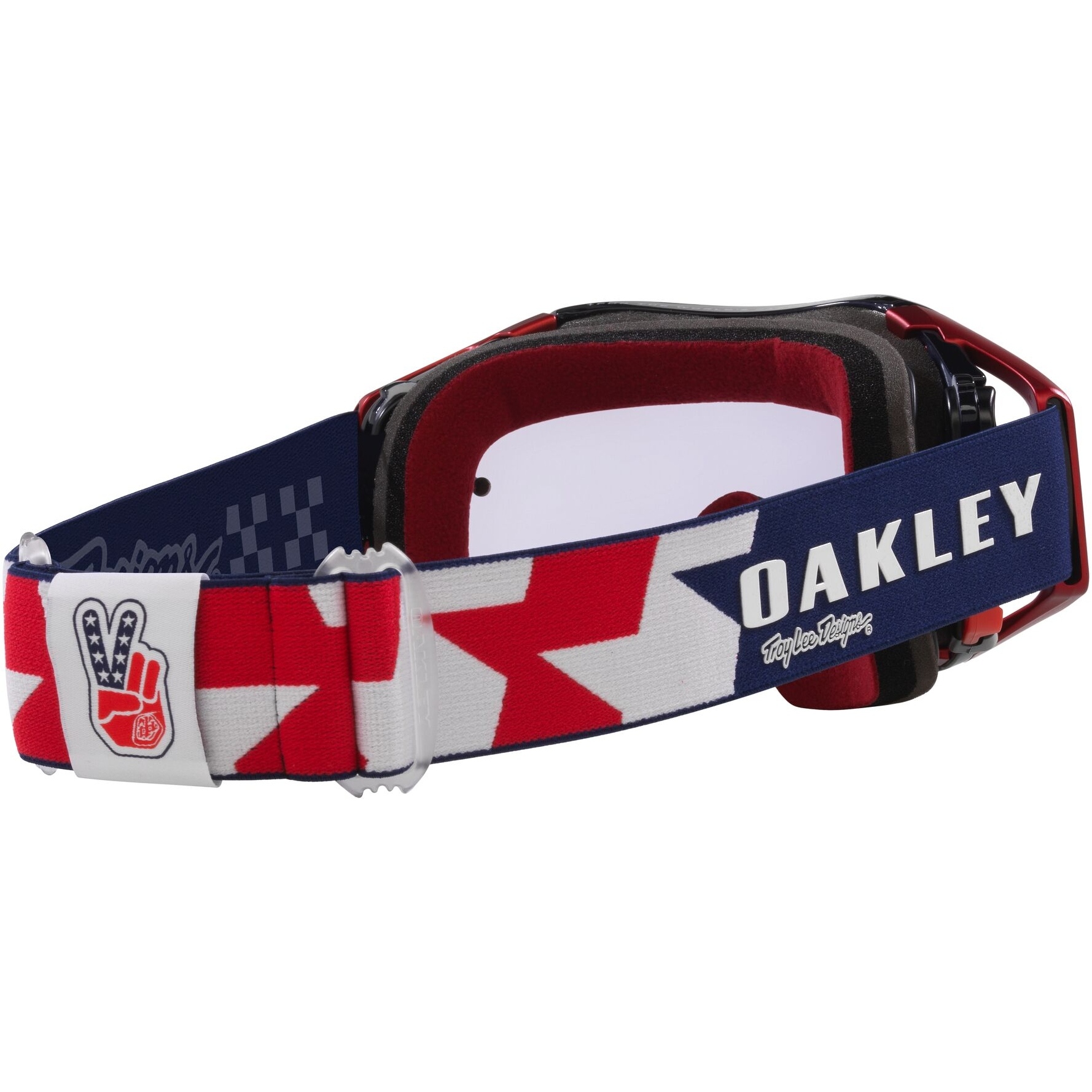 Oakley Airbrake MX Goggle - Troy Lee Designs Red White Blue