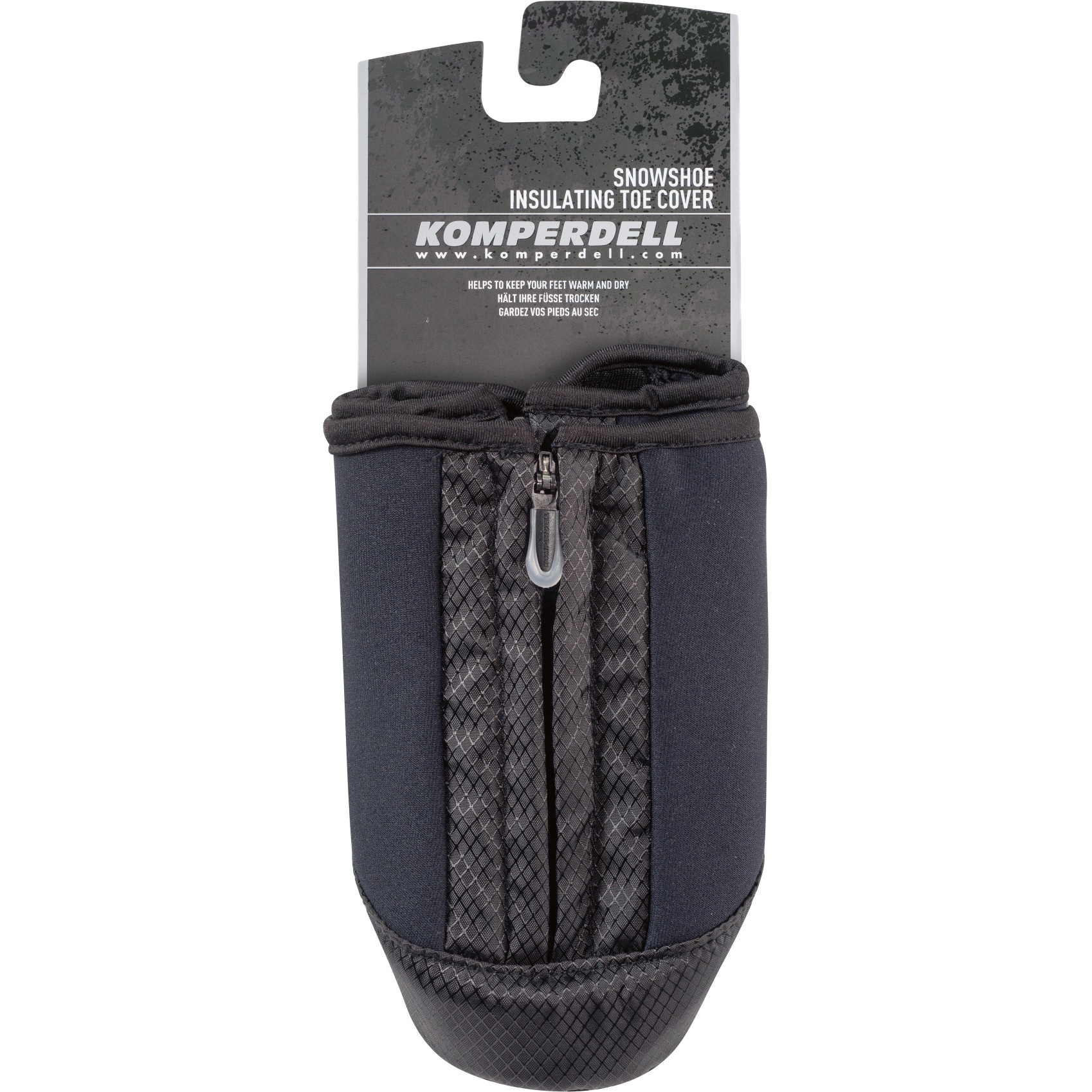 Image of Komperdell Neoprene Snowshoe Toe Cover - black