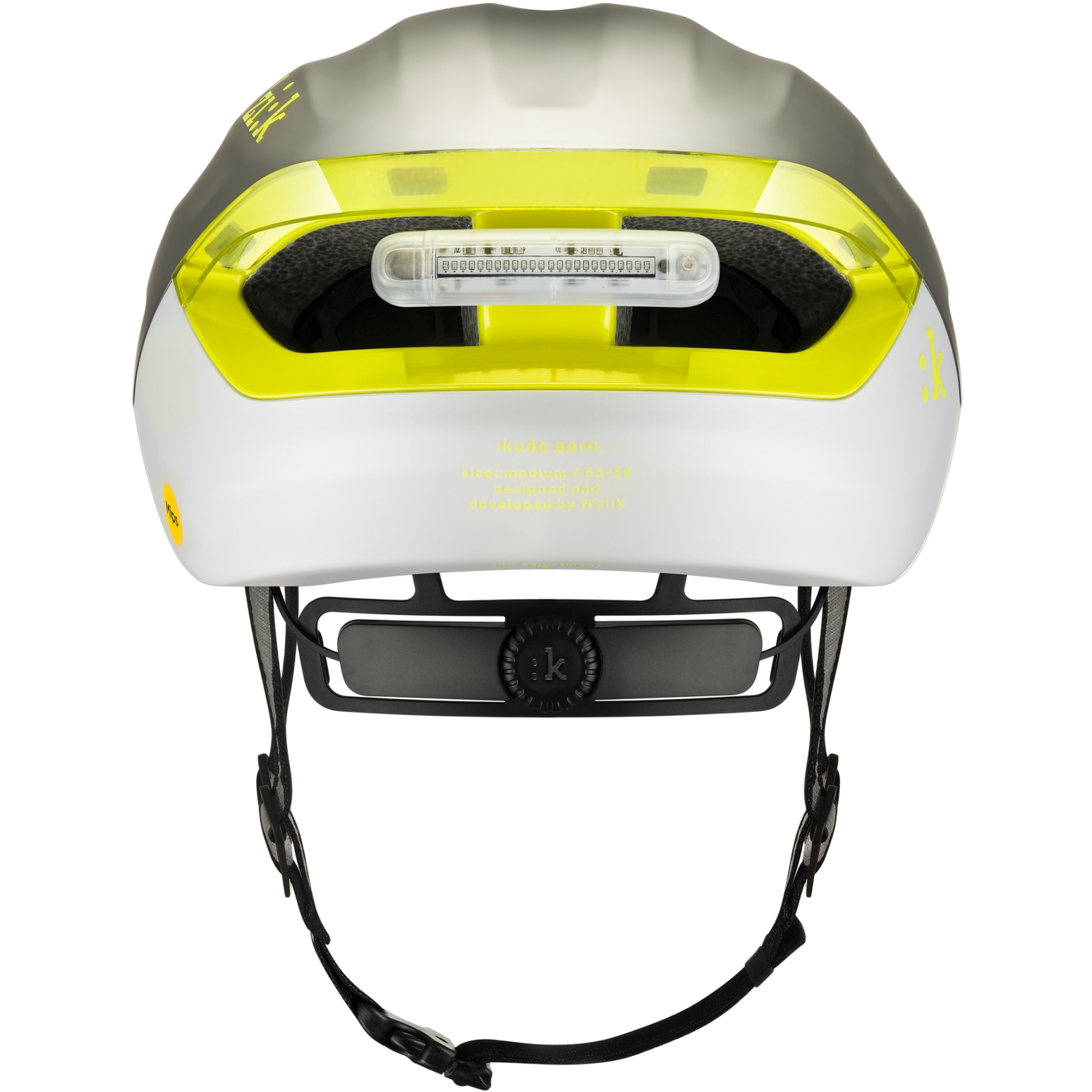 SFフギアレトロ Fizik Kudo Aero Road Helmet - silver | BIKE24