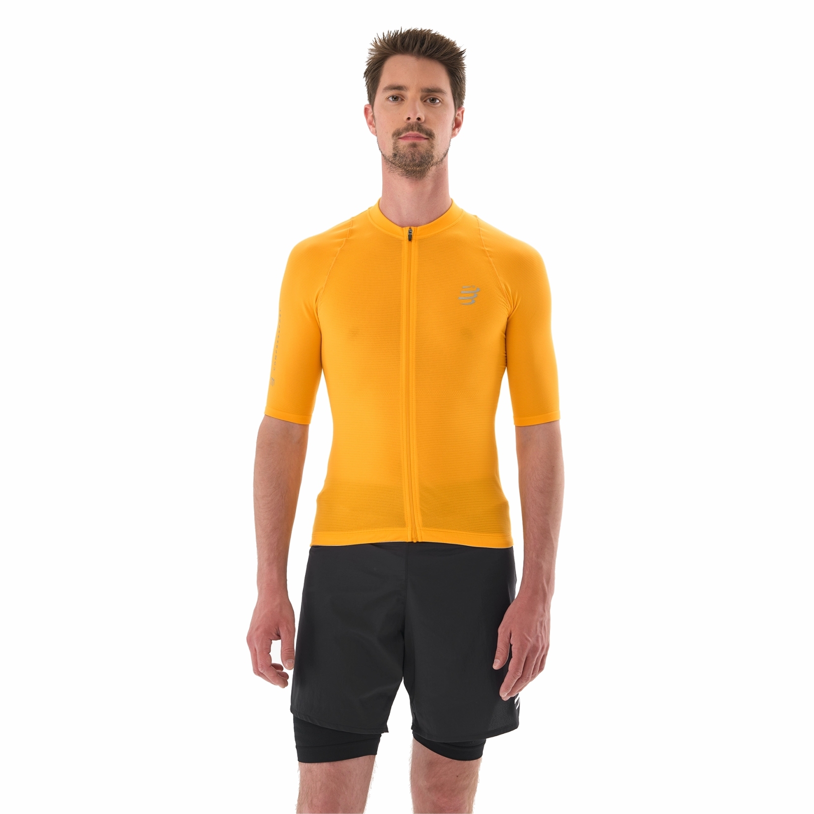 Immagine prodotto da Compressport Maglia a Maniche Corte Uomo - Trail Racing Postural - saffron