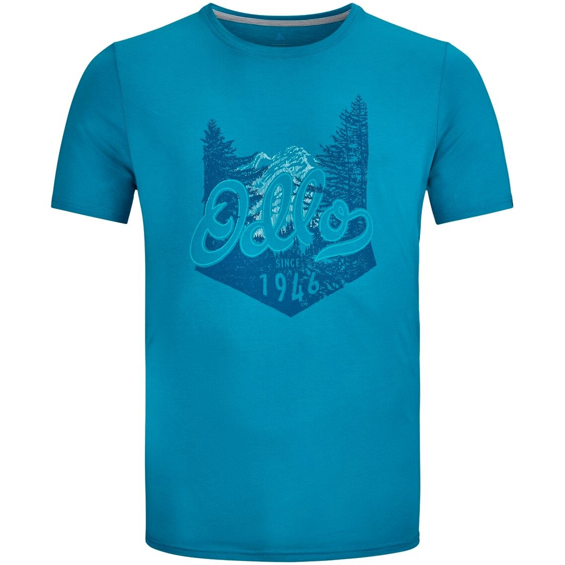 Produktbild von Odlo Nikko T-Shirt mit Logo-Print Herren - saxony blue