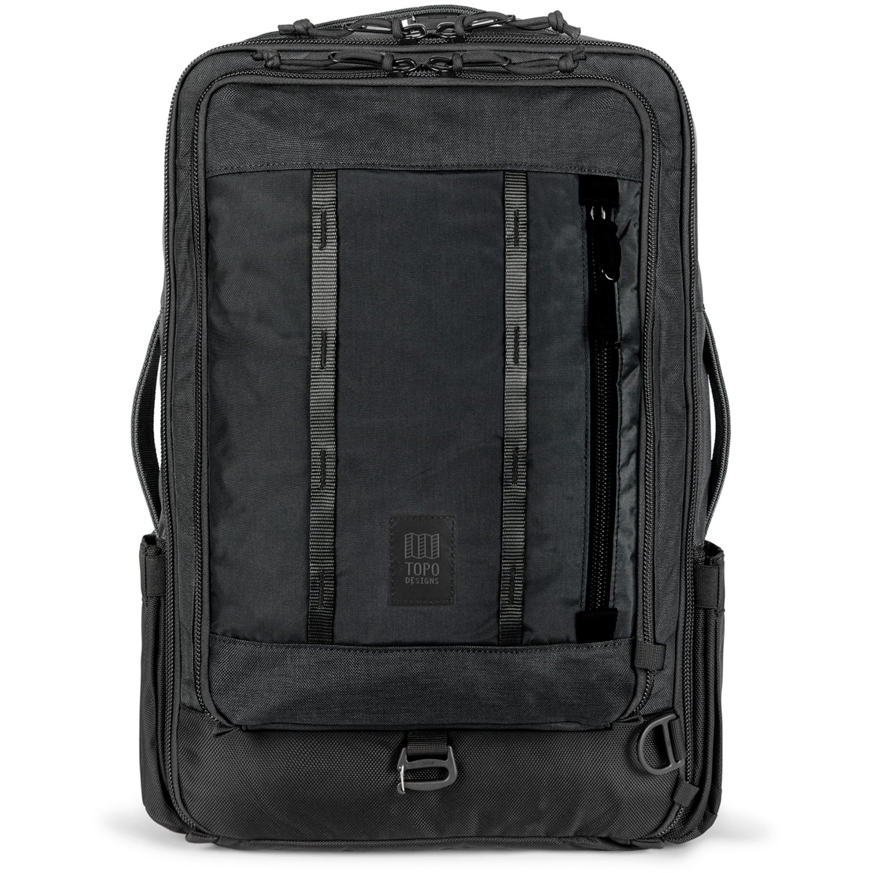 Produktbild von Topo Designs Global Reisetasche 30L - Schwarz/Schwarz