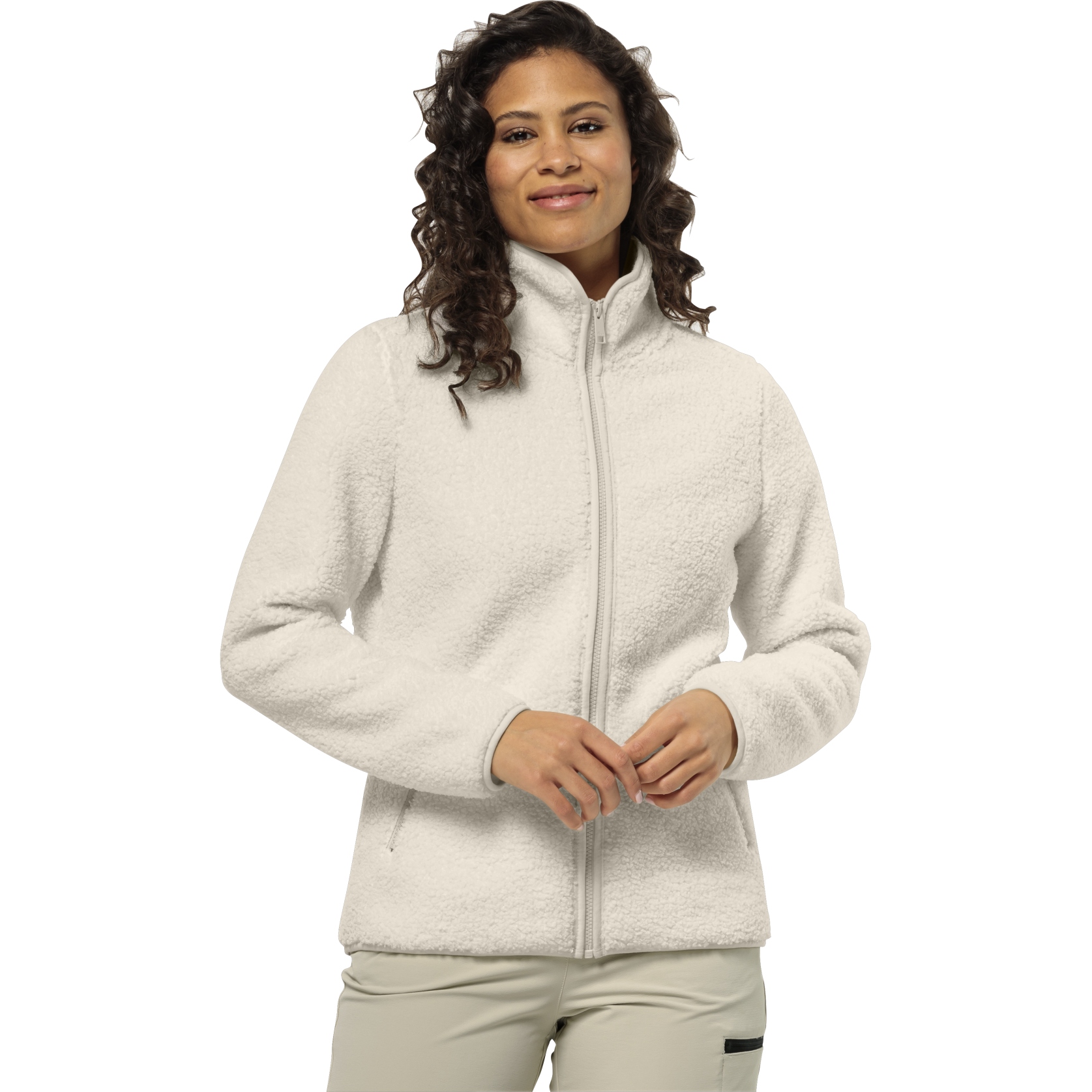 Produktbild von Jack Wolfskin High Curl Jacke Damen - panna cotta