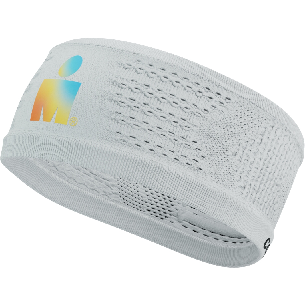 Produktbild von Compressport On/Off Stirnband - Ironman 2025 - weiß - L1