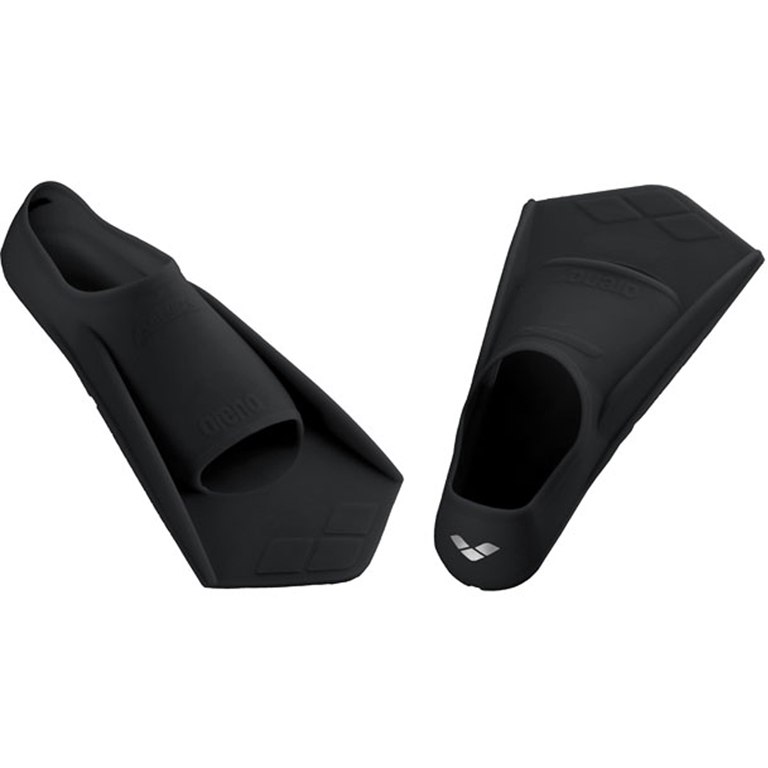 Picture of arena Powerfin Training Fins - Black/Silver
