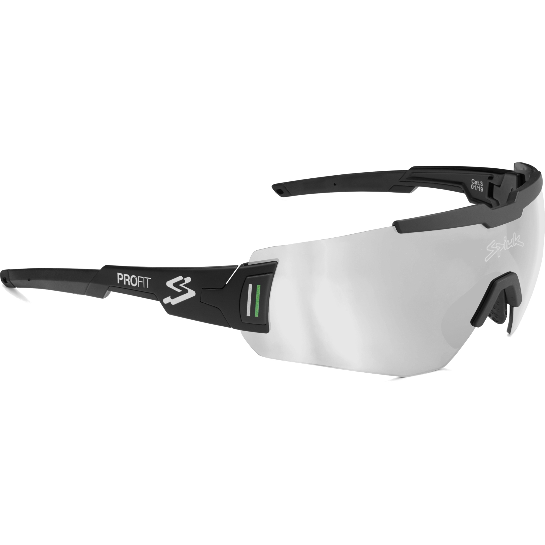 Produktbild von Spiuk PROFIT Lumiris Brille - Black | Lumiris II/Mirror Red