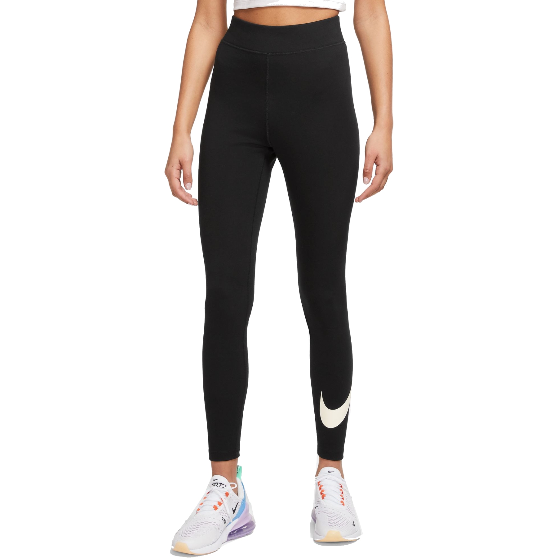 Immagine di Nike Legging Donna - Sportswear Classics High-Waisted Graphic - black/sail DV7795-010