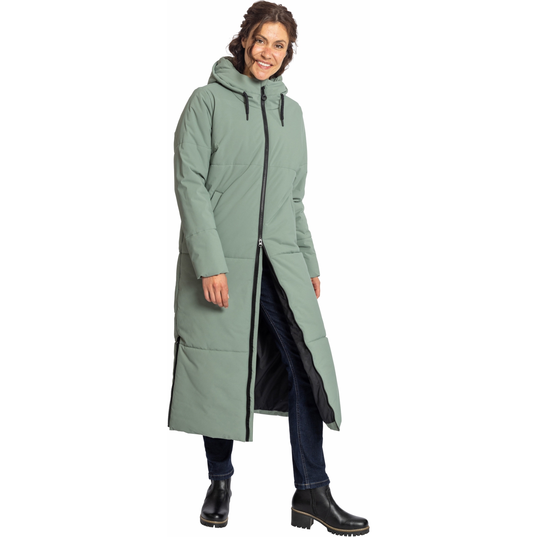 Olive mantel damen Clearance