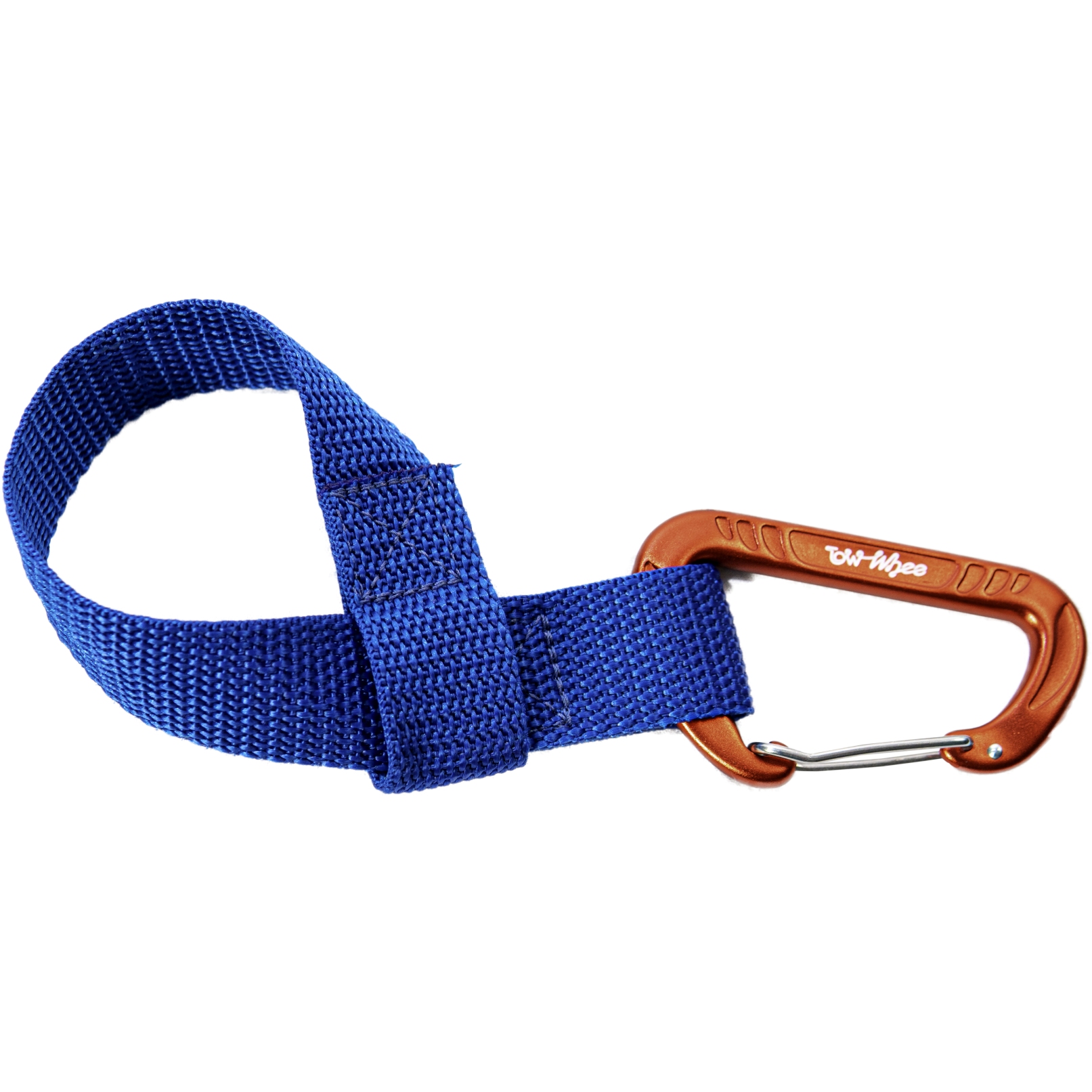 Image of TowWhee Quick Loop W/Small Carabiner Tow Strap - Blue