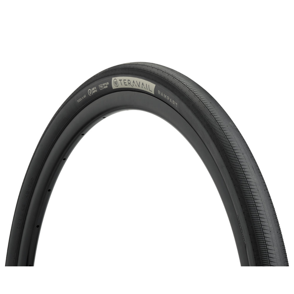 Productfoto van Teravail Rampart Folding Tire - Durable - 42-622 - black