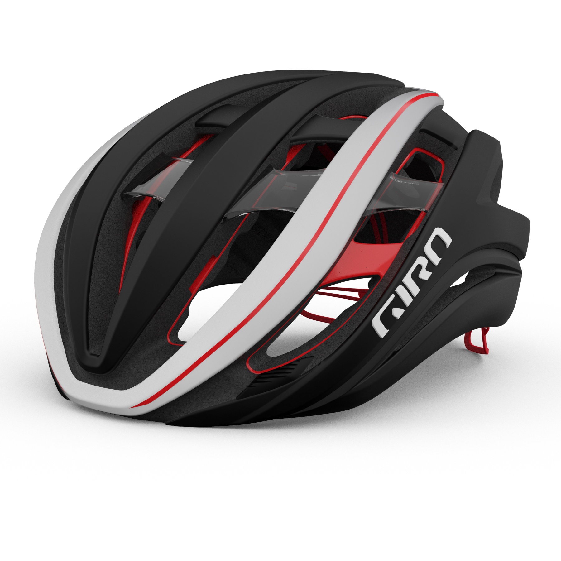 Picture of Giro Aether Spherical MIPS Helmet - matte black/white/red