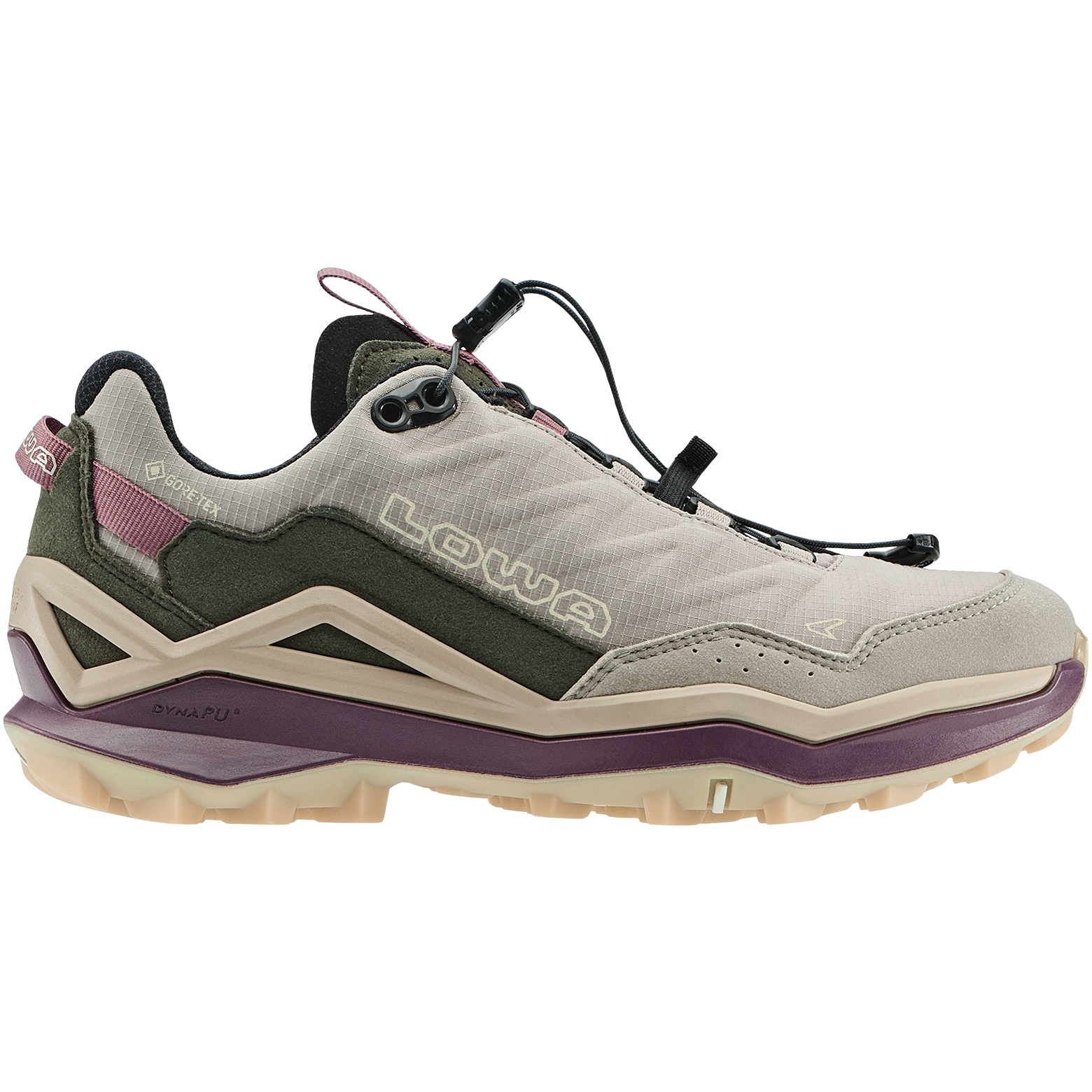 Produktbild von LOWA Maddox Pro GTX LO SL Wanderschuhe Damen - desert/alt rosa | schmal