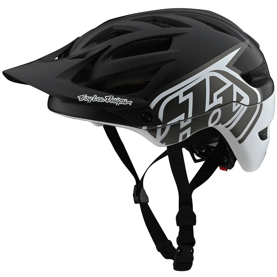 Productfoto van Troy Lee Designs A1 MIPS Helmet - Classic Black/White