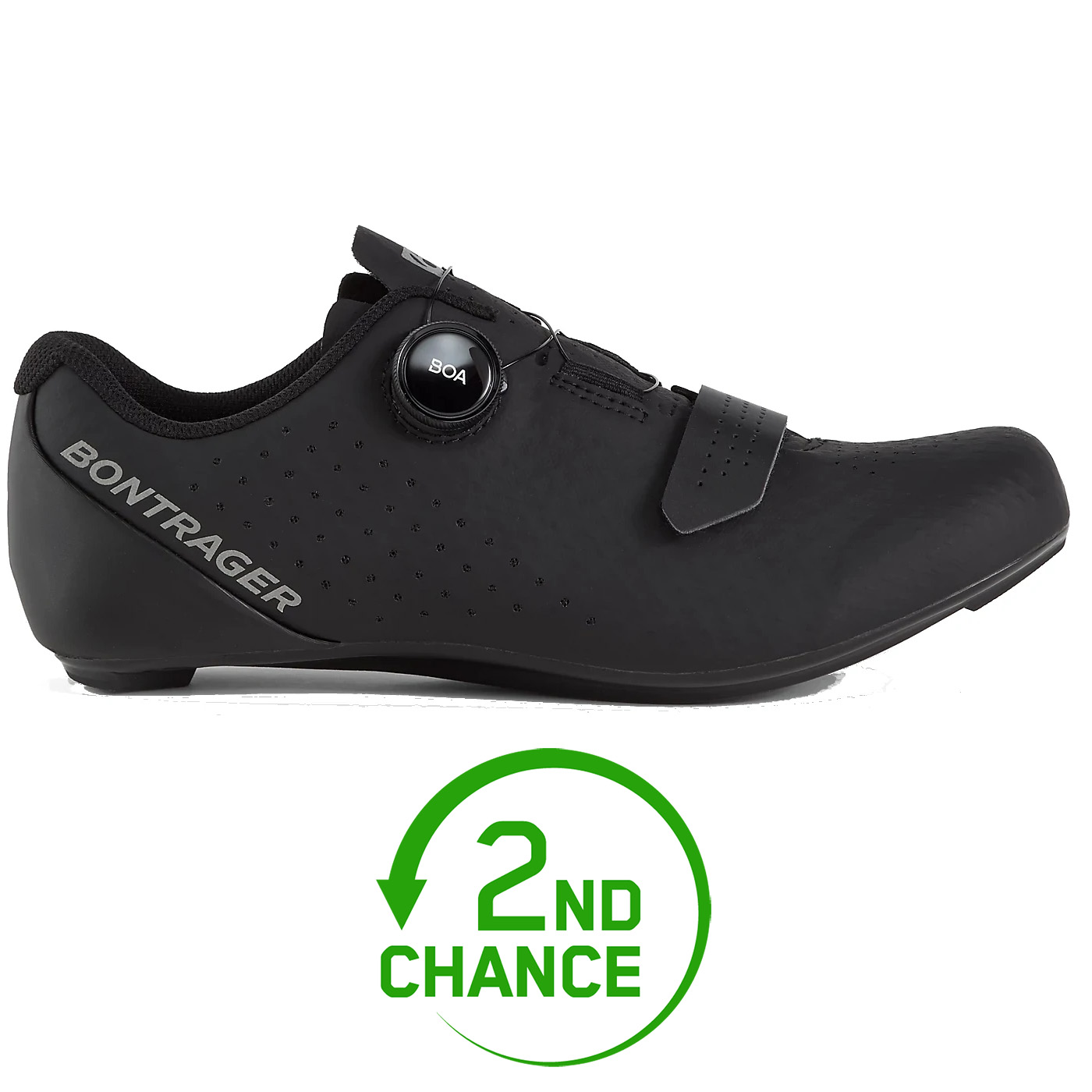 Bild von Bontrager Circuit Rennradschuhe - black/black - B-Ware