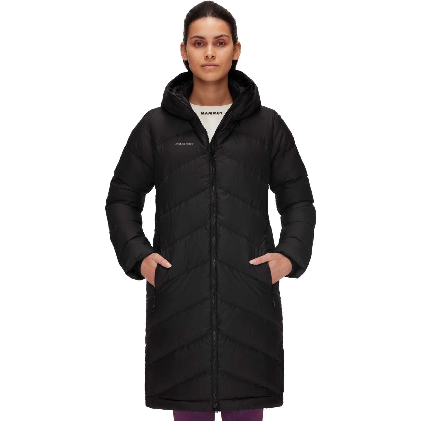 Picture of Mammut Fedoz Insulated Hooded Parka Women - black