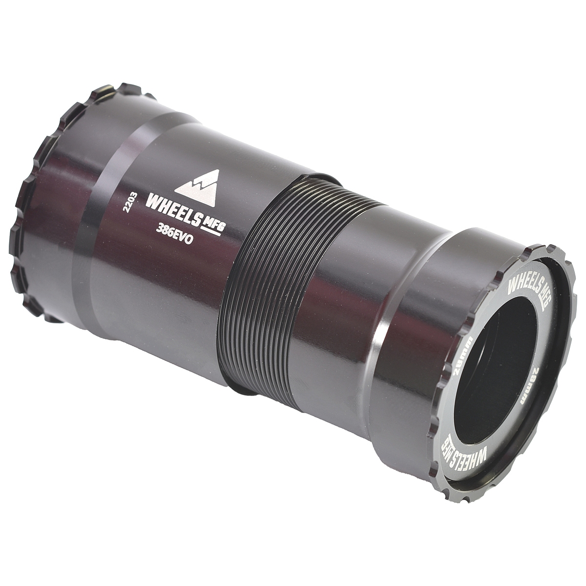 Picture of Wheels Manufacturing 386EVO ABEC-3 Bottom Bracket for 28/30mm Praxis Cranks - PF46-86/92-28/30