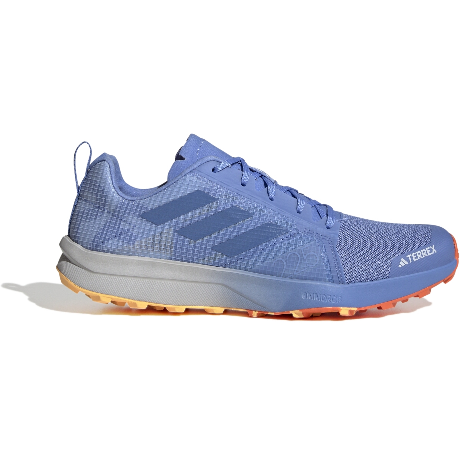 Produktbild von adidas TERREX Speed Flow Trailrunning-Schuhe Herren - blue fuchsia/blue fume/solid gold HR1127