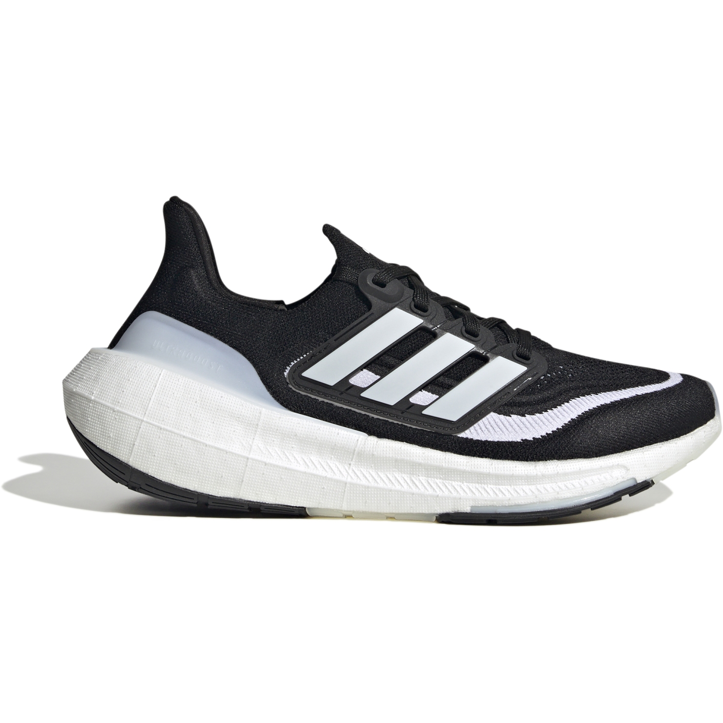 Image of adidas Ultraboost Light Running Shoes Women - core black/footwear white/core black HQ6345