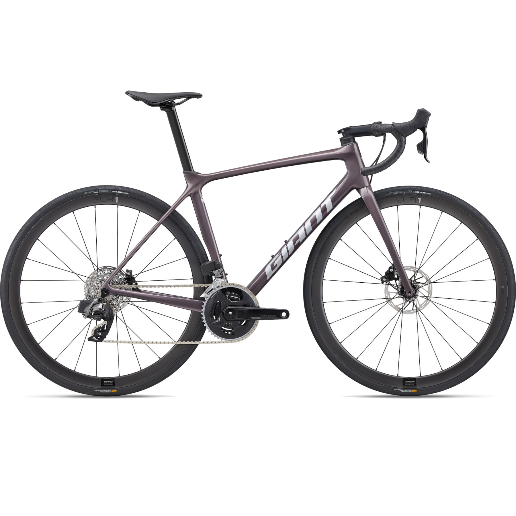 Picture of Giant TCR ADVANCED PRO 1 AR - Carbon Road Bike - 2023 - Charcoal Plum