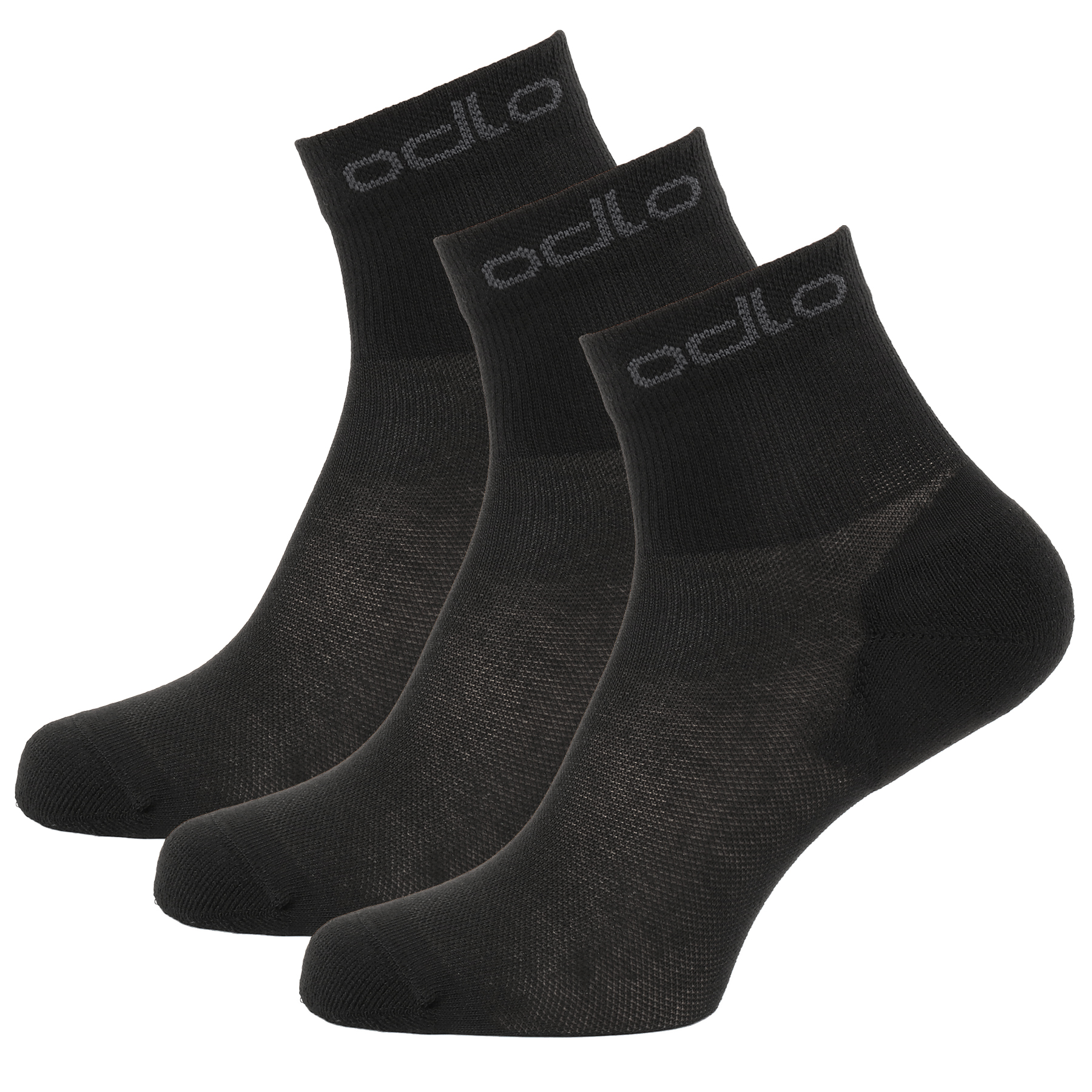 Produktbild von Odlo Active Knöchelsocken - Dreierpack - schwarz