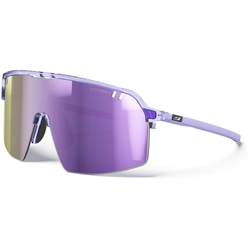 Picture of Julbo Intensity Sunglasses - Shiny Translucent Light Purple / Spectron 3