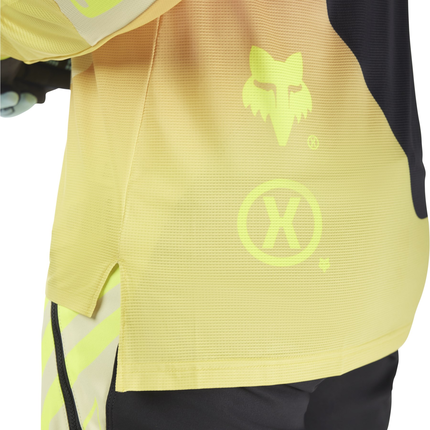 FOX Maillot Manches Longues VTT Homme - Defend - cactus