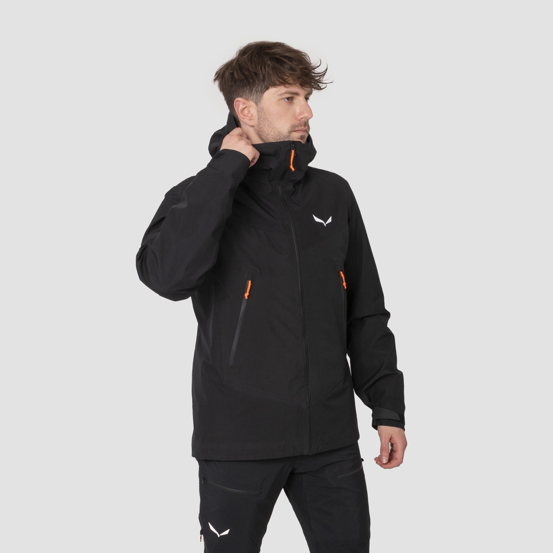 Salewa Ortles GTX 3-Layer Jacket Men - black out 0910 | BIKE24