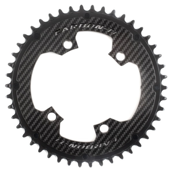 Image of Carbon-Ti X-SingleCarbon Chainring - 107mm