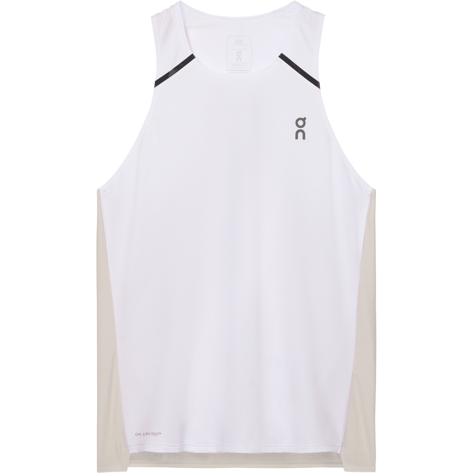 Bild von On Performance Tank Laufshirt Damen - Weiß | Silber