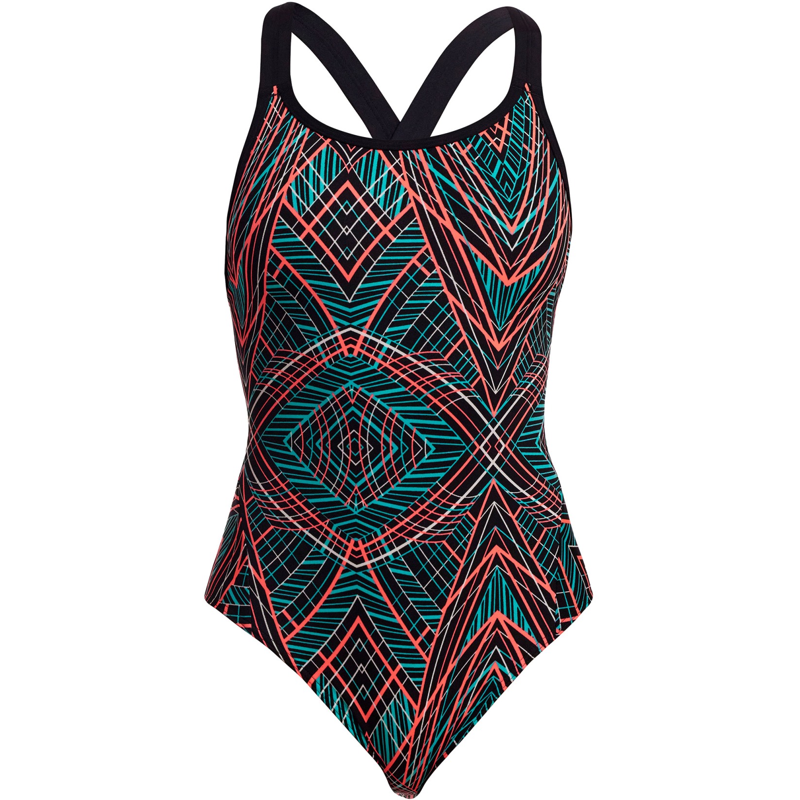 Produktbild von Funkita Eclipse Eco Badeanzug Damen - Spiro Mint