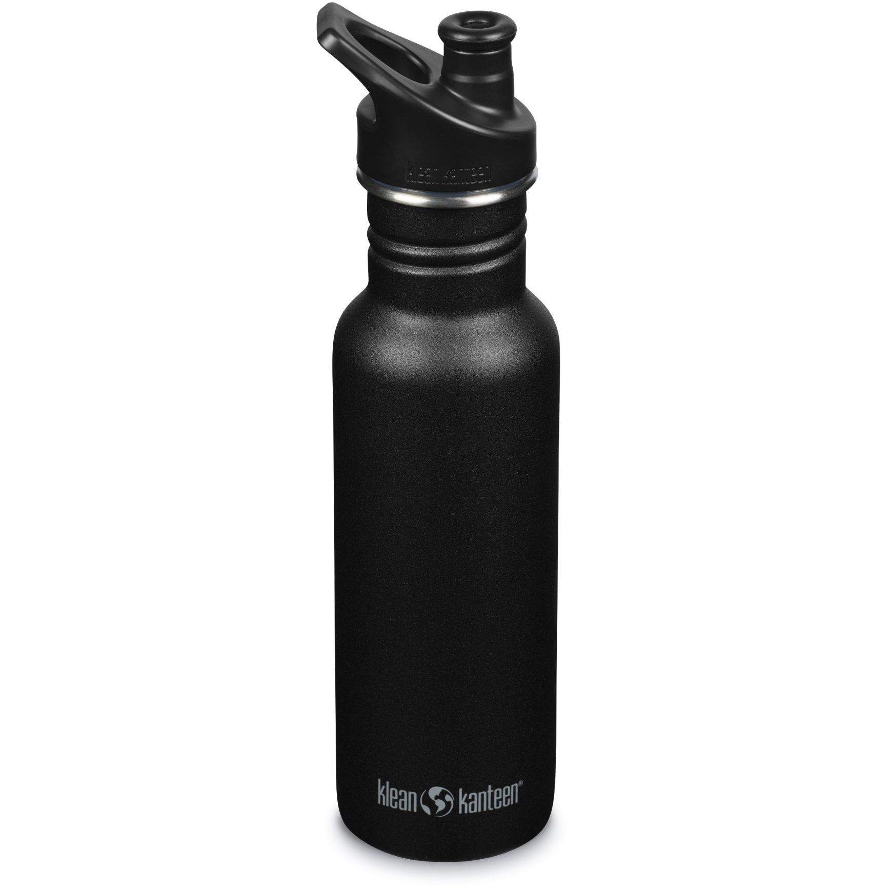 Produktbild von Klean Kanteen Classic Trinkflasche mit Sport Cap 532 ml - schwarz