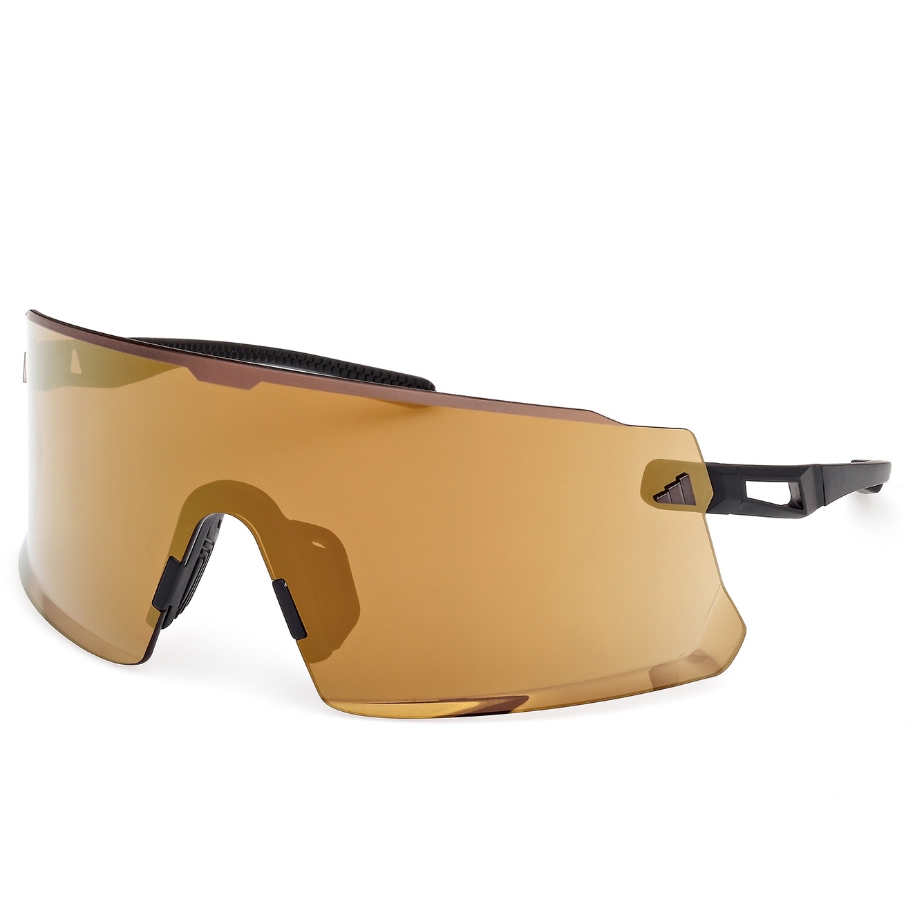 Produktbild von adidas Dunamis Pro SP0100 Brille - Matte Black / Contrast Mirror Brown