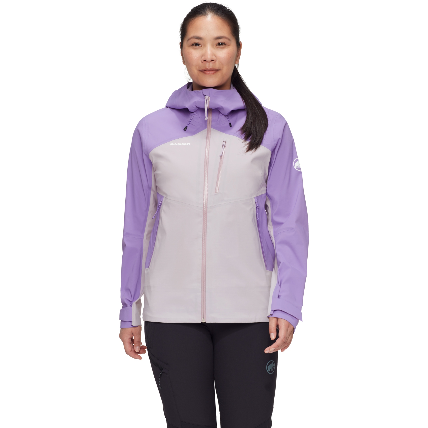 Picture of Mammut Alto Guide Hardshell Hooded Jacket Women - alpine calamint-lavandin