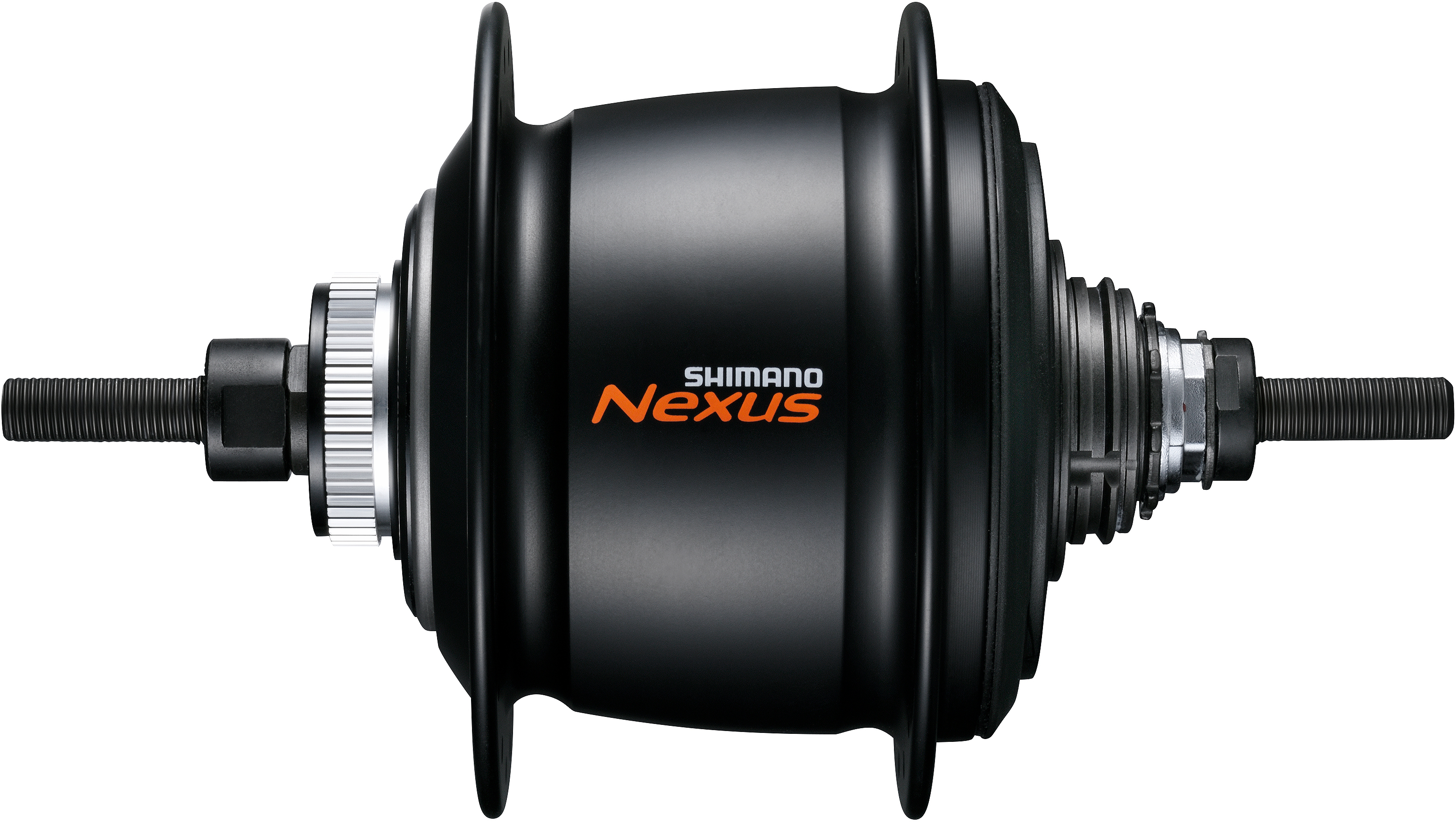 Produktbild von Shimano Nexus SG-C6001-8D Getriebenabe - Centerlock - 10x135mm Vollachse - 8-Gang - schwarz