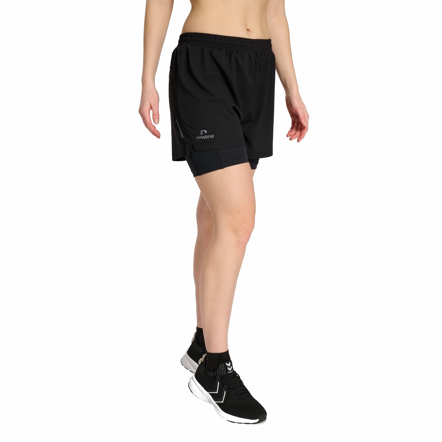 Productfoto van Newline Dallas 2in1 Dames Shorts - zwart