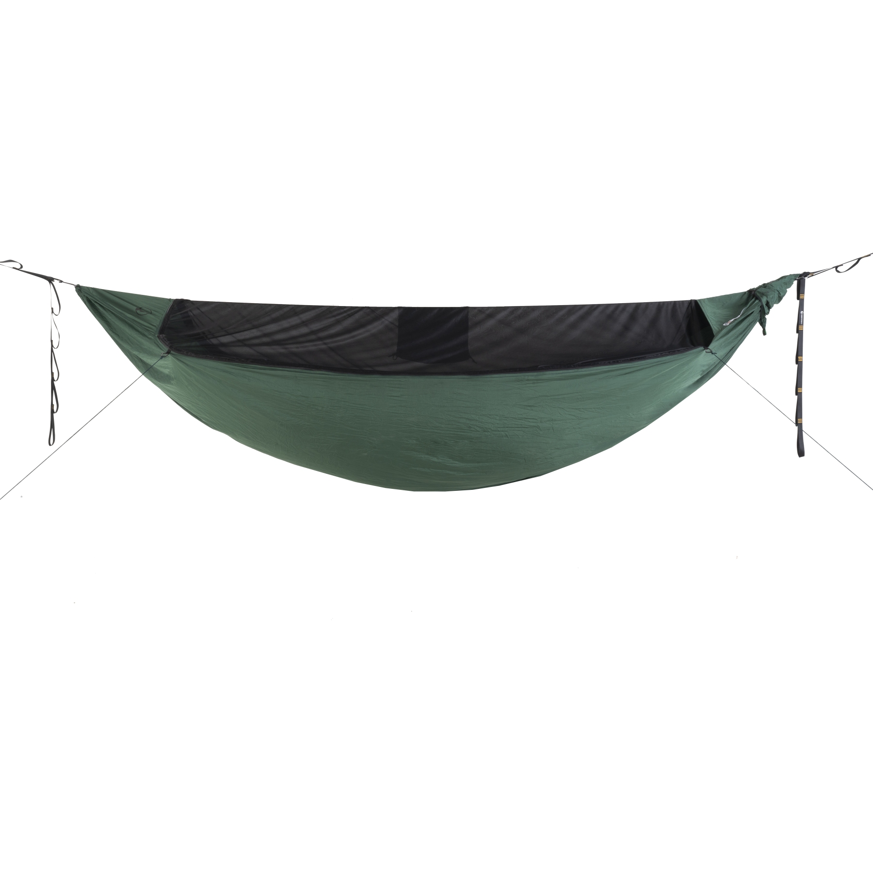 Productfoto van Ticket To The Moon Pro Hammock with Bug Protection Net &amp; Ridgeline - Forest Green