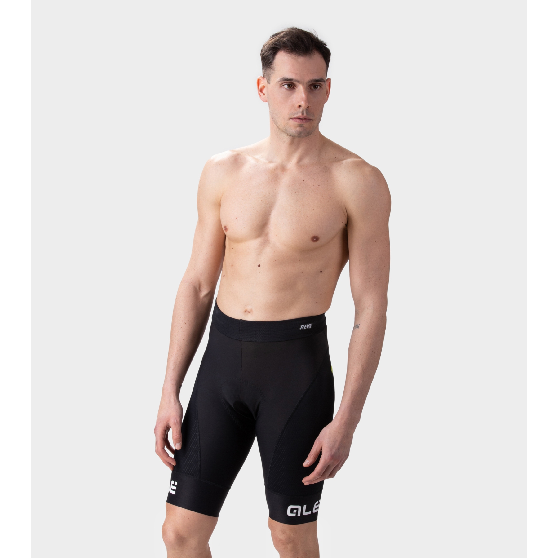 Ale R EV1 Agonista Plus Shorts Men black white BIKE24